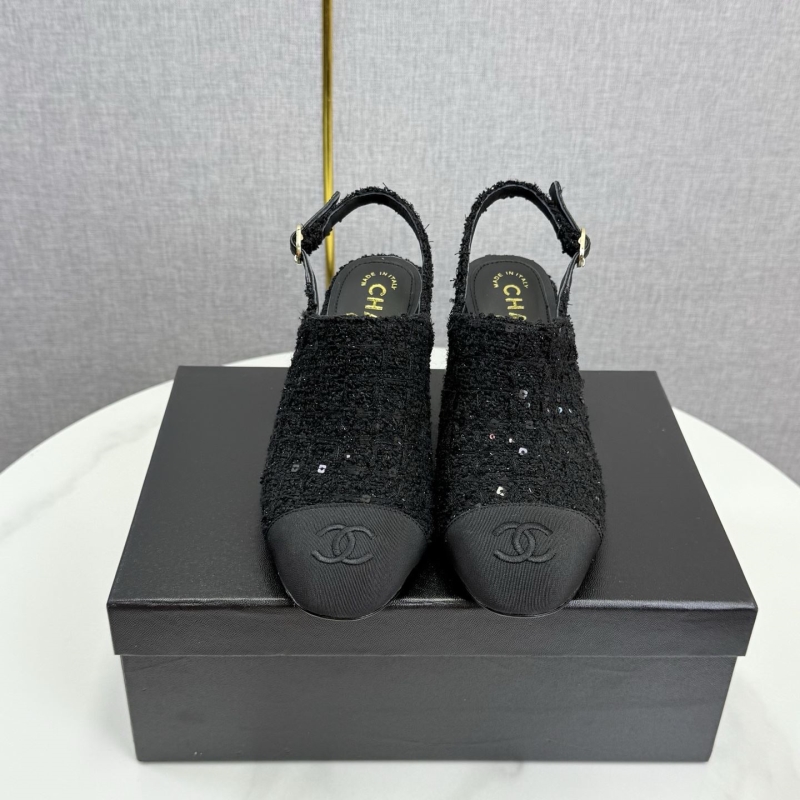Ch**el heeled shoes